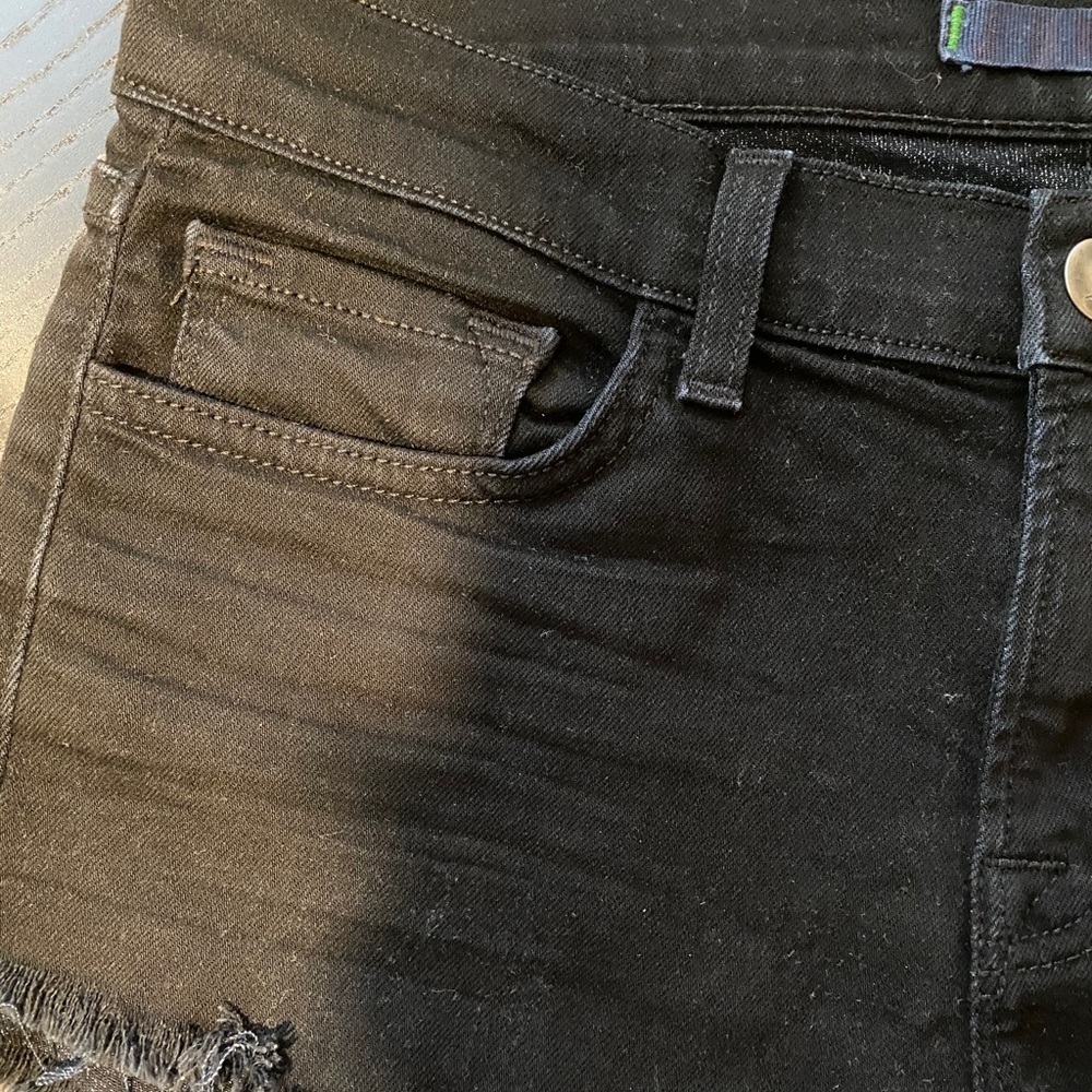 J Brand Black Jean Shorts Sz. 26 - Picture 5 of 8
